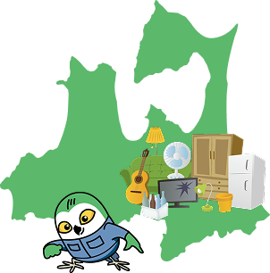 青森県地図（対応エリア）