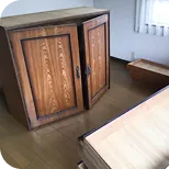 2階の不用品タンスを運び出せない